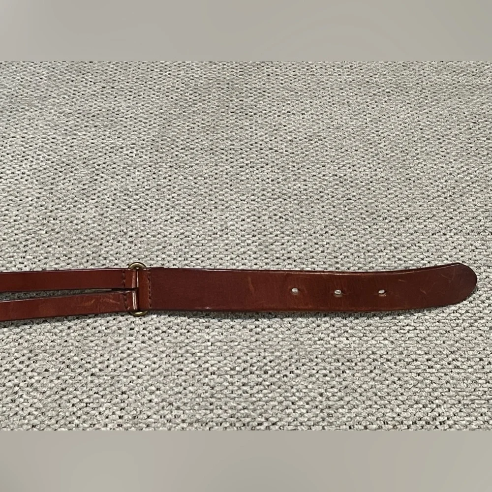 Vintage Brown Leather‎ Belt 32